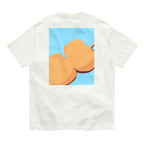 青空にぼんじり(大) Organic Cotton T-Shirt