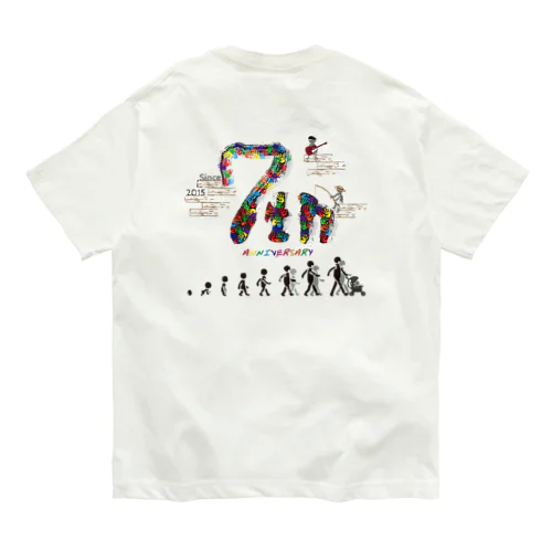 SEVEN'S ROOM7周年グッズ オーガニックコットンTシャツ