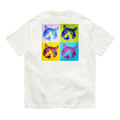 ラン君がいっぱい Organic Cotton T-Shirt