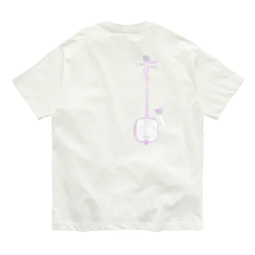 津軽三味線【彩雲】 オーガニックコットンTシャツ