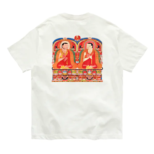 チベット仏教の僧侶たち Organic Cotton T-Shirt