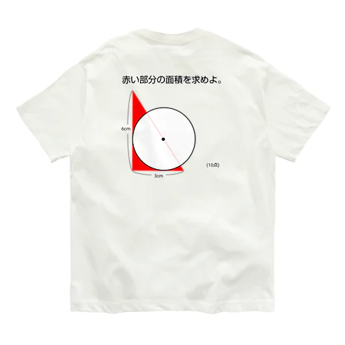 今日のおさらい(算数4) オーガニックコットンTシャツ