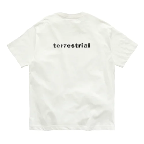 terrestrial オーガニックコットンTシャツ