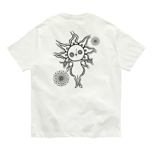 太陽のバイブレーション オーガニックコットンTシャツ