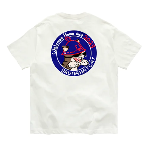 サウナ　ハット　キャット Organic Cotton T-Shirt