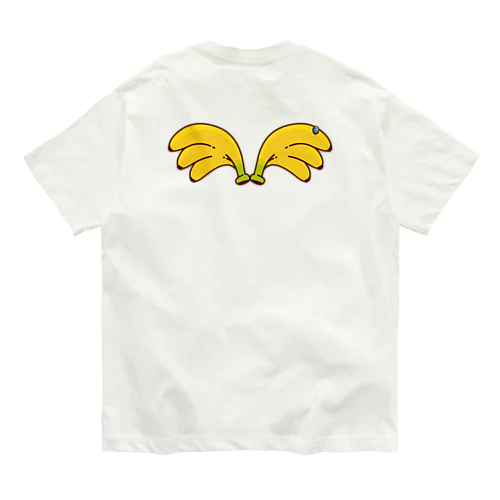 バックプリント　バナナ天使！ Organic Cotton T-Shirt