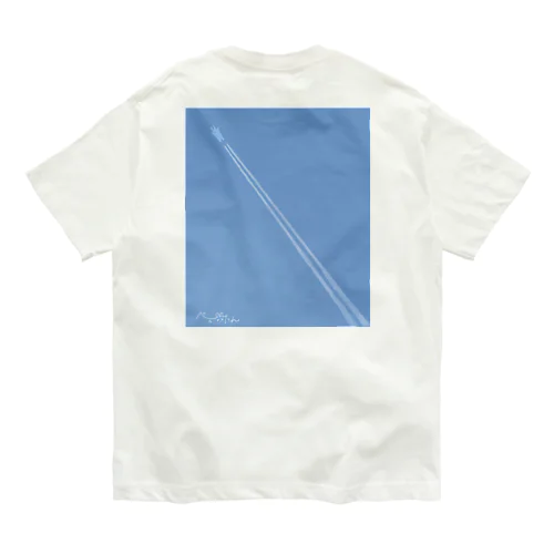 ひこうぺ雲 オーガニックコットンTシャツ