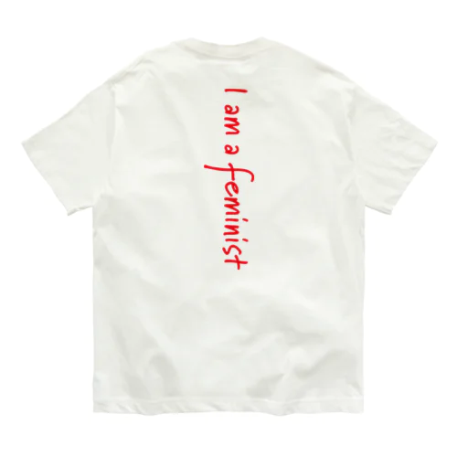 「私はフェミニスト」グッズ Organic Cotton T-Shirt