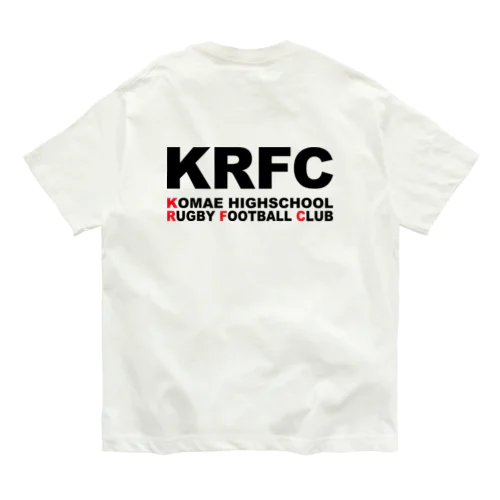 KRFC：KRFC x BK オーガニックコットンTシャツ