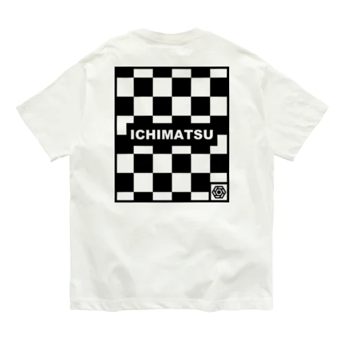 [WAGARAZA] ICHIMATSU_市松 オーガニックコットンTシャツ