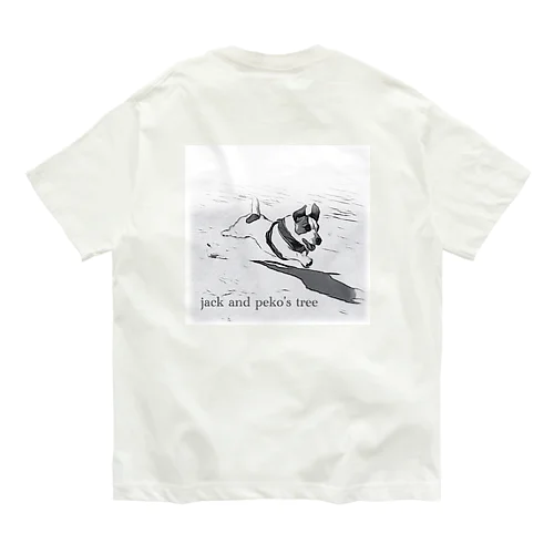 flying dog ペコ Organic Cotton T-Shirt