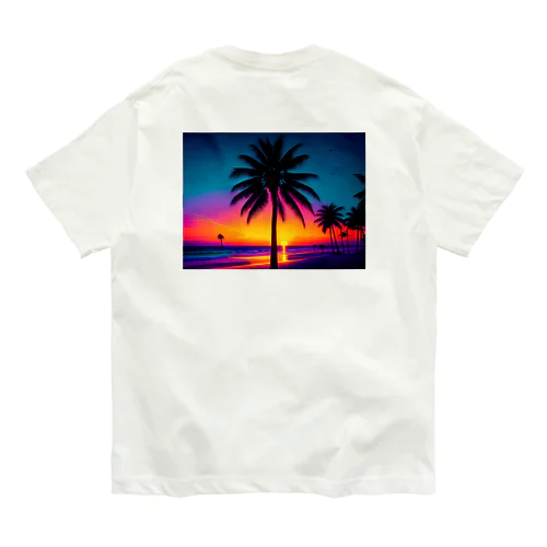 Geo-Sea オーガニックコットンTシャツ