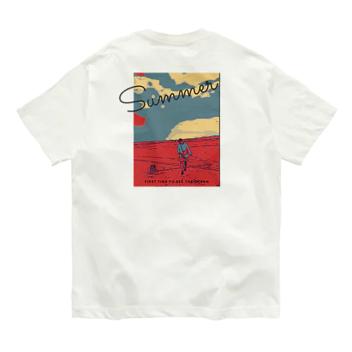 ミニチュアシュナウザー　B&S ocean オーガニックコットンTシャツ