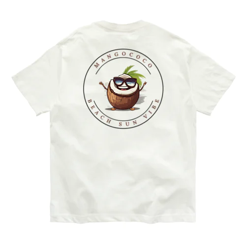 【開店限定価格】ココナッツキャラアイテム オーガニックコットンTシャツ