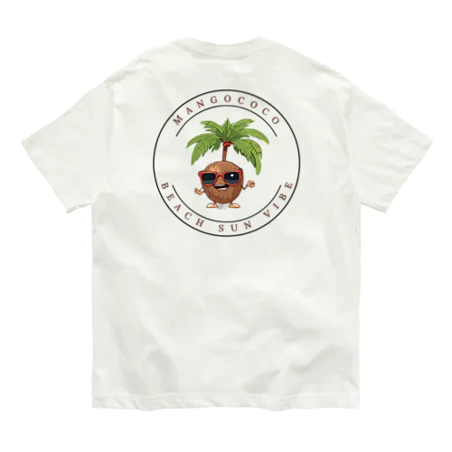 【開店限定価格】ココナッツキャラアイテム オーガニックコットンTシャツ