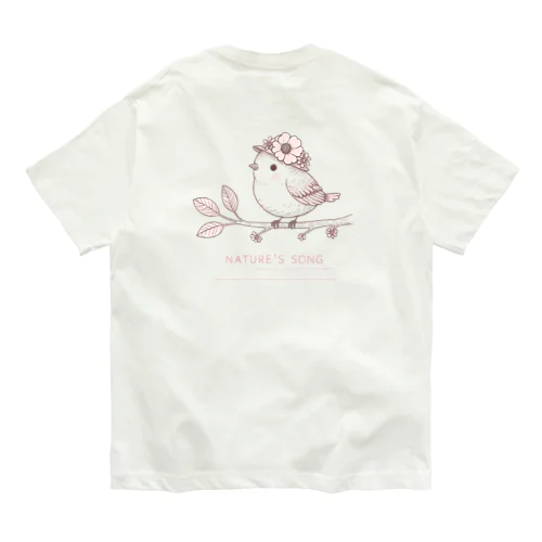 自然の詩 オーガニックコットンTシャツ