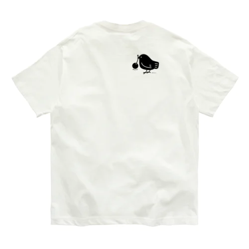 ワンポイント　みつぐとり Organic Cotton T-Shirt