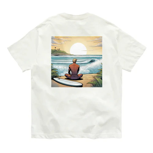 Sunset Soul Surfer (サンセット ソウルサーファー) オーガニックコットンTシャツ