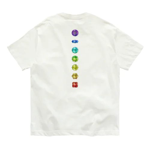 Seven chakras Organic Cotton T-Shirt