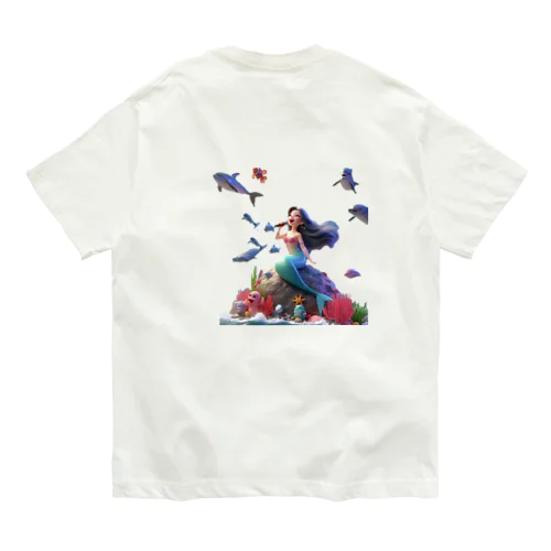 人魚姫のコンサート オーガニックコットンTシャツ