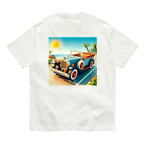 おもちゃの車🚜 オーガニックコットンTシャツ