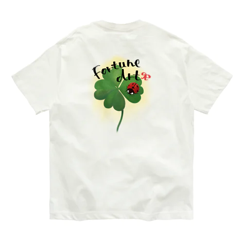 幸運の四つ葉 Organic Cotton T-Shirt