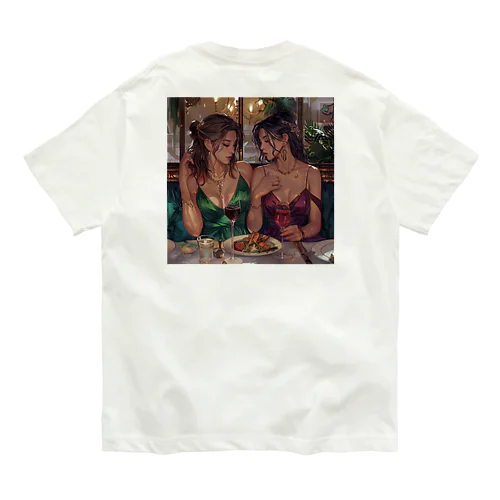 料理を満喫するセクシー美女 アメジスト 2846 Organic Cotton T-Shirt