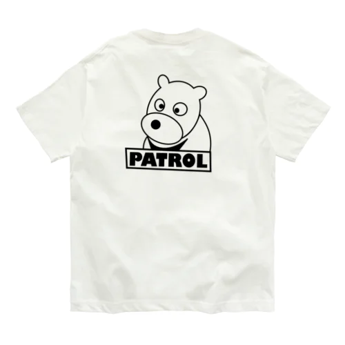 KUMAたん　パトロール Organic Cotton T-Shirt