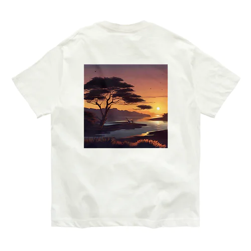 scenery オーガニックコットンTシャツ