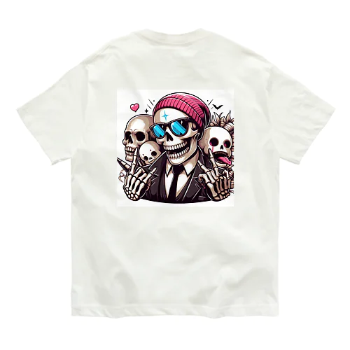 CHARA SKULL  オーガニックコットンTシャツ