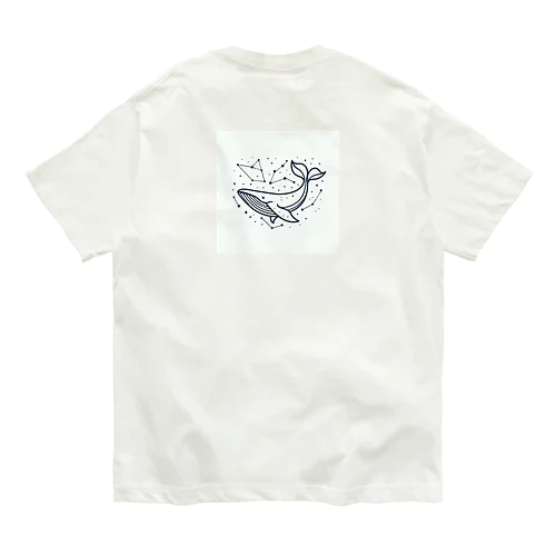 海響く鯨歌 オーガニックコットンTシャツ