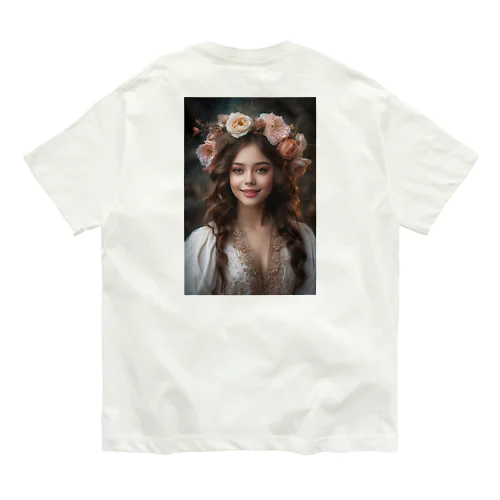 美しい華女神 アメジスト 2046 オーガニックコットンTシャツ