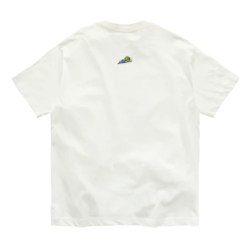 お昼寝後頭部くん オーガニックコットンTシャツ