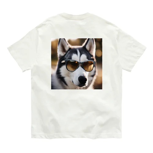 スパイ犬コードネームハスキー オーガニックコットンTシャツ