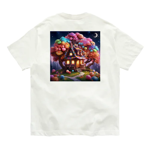 夢のようなお菓子の家 Organic Cotton T-Shirt