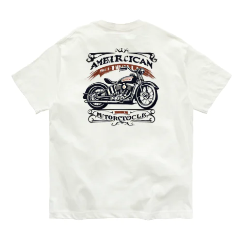 アメリカンビンテージバイク Organic Cotton T-Shirt