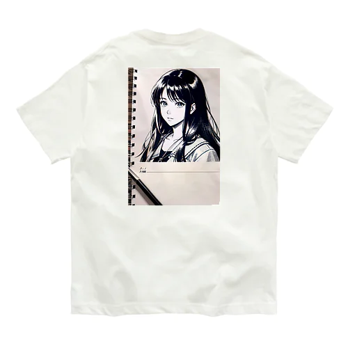 ノートに描いたもの オーガニックコットンTシャツ