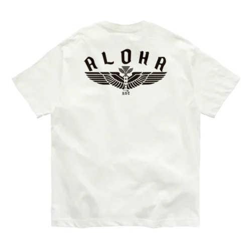 〔Back Print〕Aloha Wing オーガニックコットンTシャツ