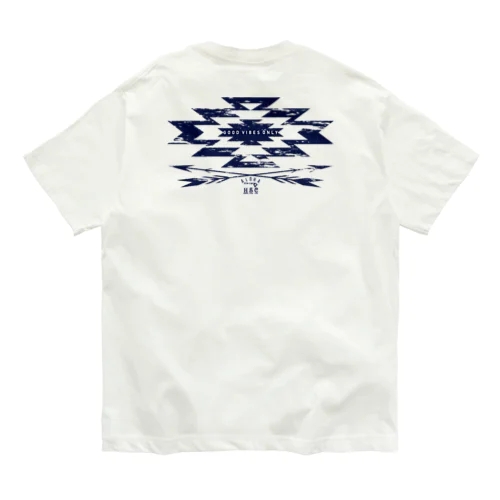 〔Back Print〕 Ortega Arrow オーガニックコットンTシャツ