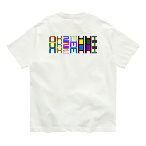 NKZMHHHI多色反射 オーガニックコットンTシャツ