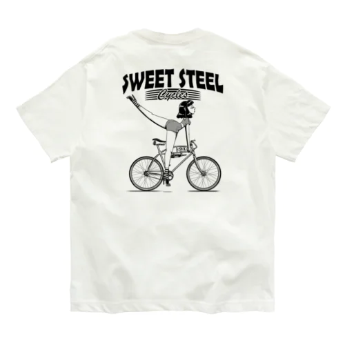 "SWEET STEEL Cycles" #2 Organic Cotton T-Shirt