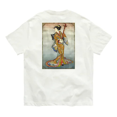 "美人画" 2-#2 オーガニックコットンTシャツ