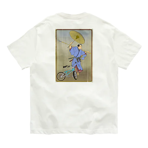 "bmx samurai" #2 オーガニックコットンTシャツ