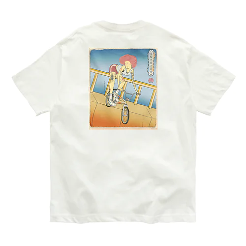 "双輪車娘之圖會" 2-#2 オーガニックコットンTシャツ