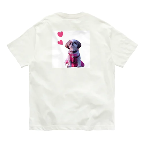 心ちゃんグッズ💗 オーガニックコットンTシャツ