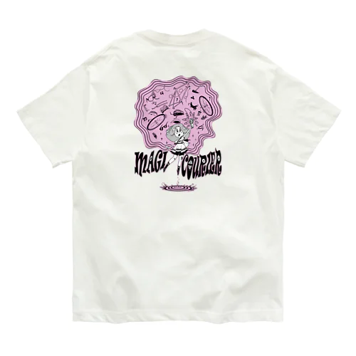 “MAGI COURIER” pink #2 Organic Cotton T-Shirt