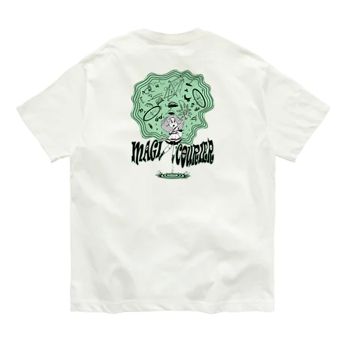 “MAGI COURIER” green #2 オーガニックコットンTシャツ