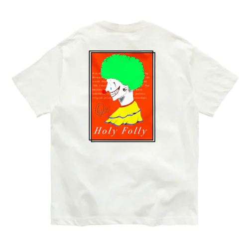 Holy Folly オーガニックコットンTシャツ