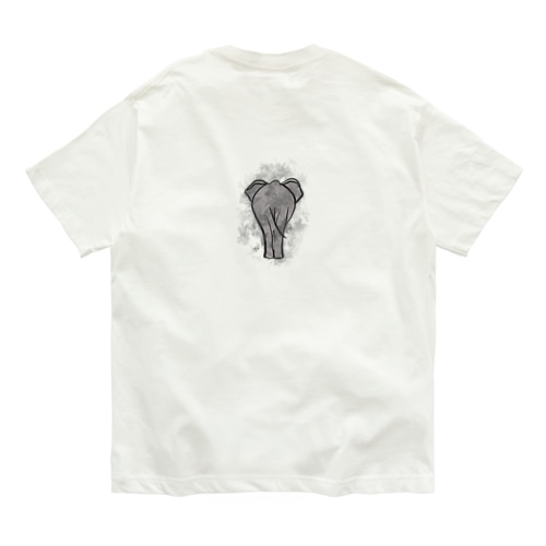ぞうのおしり　いろつき　 Organic Cotton T-Shirt