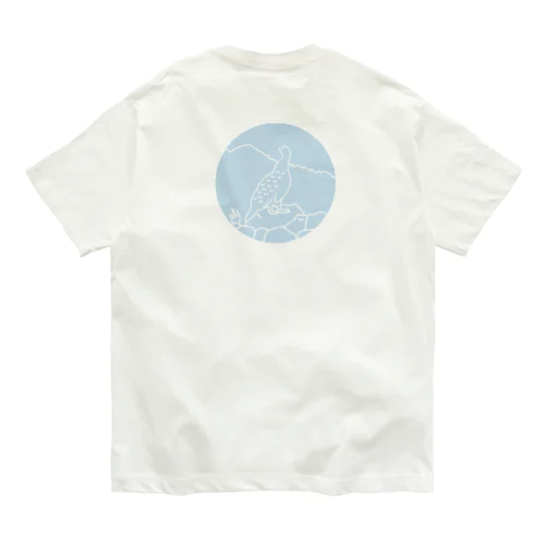 アイスクールな雷鳥くん for climbers オーガニックコットンTシャツ